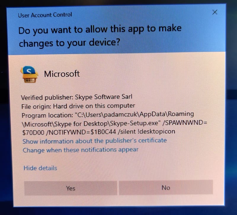 Curiously, you cannot screencap UAC prompts.